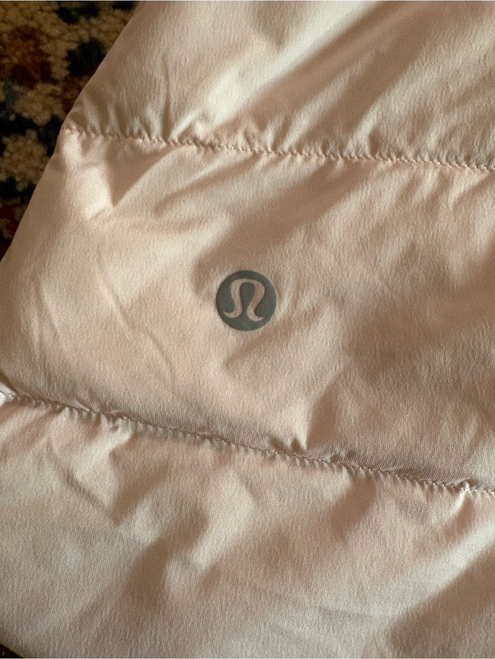 Lululemon Down for It All Jacket Sz 8 Light Pink Color. Retail $248. - Picture 5 of 6